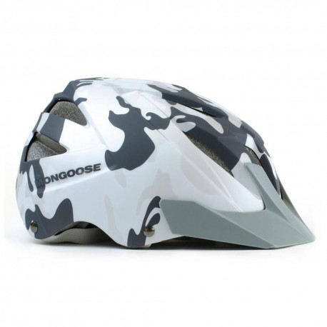 Mongoose Casco Black Rock Negro Blanco - Envío Gratuito