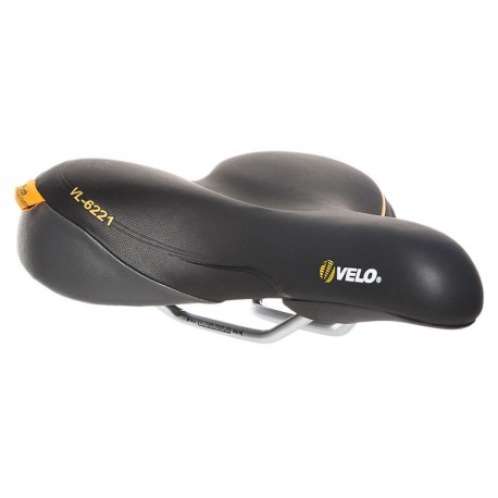 Asiento para Bicicleta Velo VL 6221 Sillin Negro - Envío Gratuito