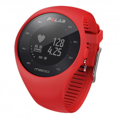 Monitor de Ritmo Cardiaco Polar M200 Rojo - Envío Gratuito