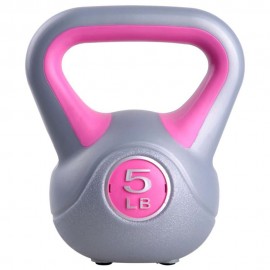 Pesa Rusa 5 Lb Bodyfit Gris Rosa - Envío Gratuito