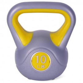 Pesa Rusa 10 Lb Bodyfit Amarillo Morado - Envío Gratuito
