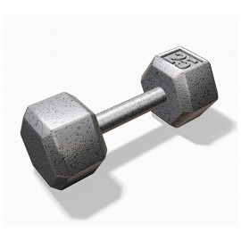 Mancuerna Hexagonal 25 Lb Negro - Envío Gratuito