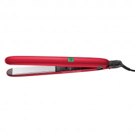 Alaciadora Titanium y Vibra Sónica Roja - Envío Gratuito