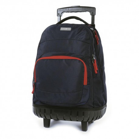 Samsonite Mochila Motion Java Carrito Azul Rojo - Envío Gratuito