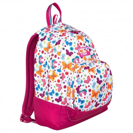 Samsonite Mochila Campus 612 Mariposas Rosa - Envío Gratuito