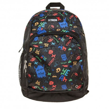 Samsonite Mochila Impact 610 Monster Negro - Envío Gratuito