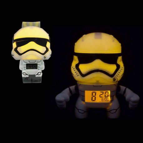 Set de Reloj y Despertador Bulb Botz Star Wars   Negro - Envío Gratuito