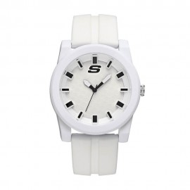 Reloj Skechers SR5066 Unisex   Blanco - Envío Gratuito