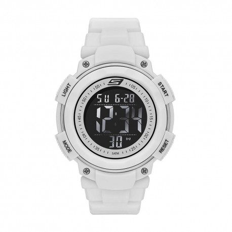 Reloj Skechers SR1020 Unisex   Blanco - Envío Gratuito