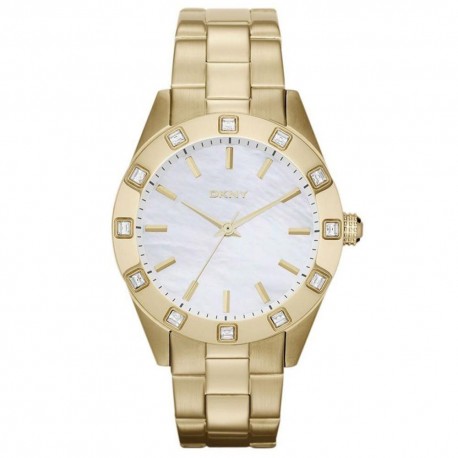 Reloj DKNY 8661 para Dama Plateado Dorado - Envío Gratuito