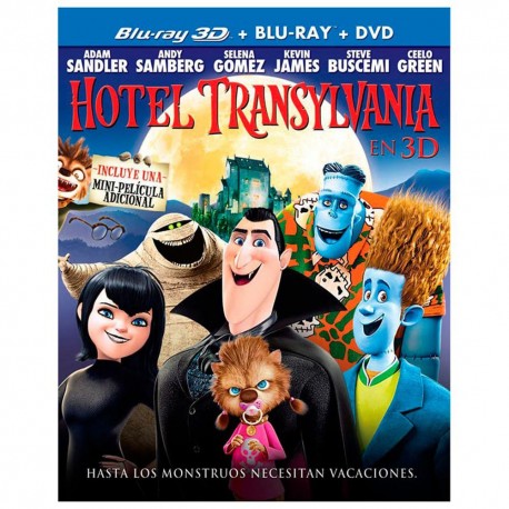BLURAY 3D HOTEL TRANSYLVANIA - Envío Gratuito