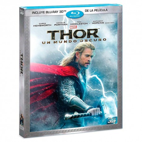 BLURAY 3D THOR UN MUNDO OSCURO - Envío Gratuito