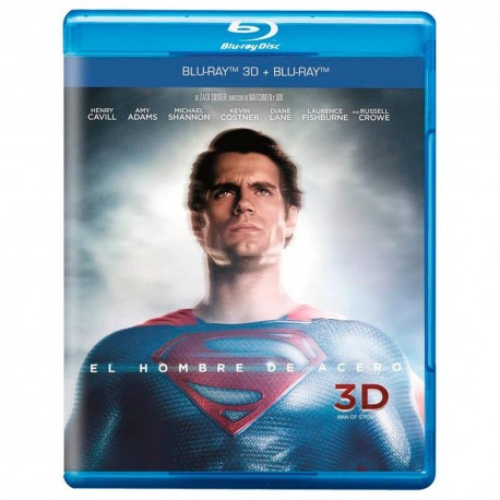 El Hombre de Acero 3D - Envío Gratuito