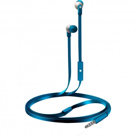 Audífonos Internos Con Micrófono Coby Azul CVE 110BL - Envío Gratuito