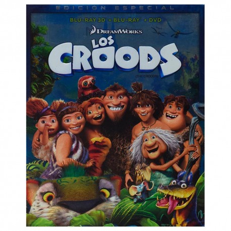 BLURAY 3D LOS CROODS - Envío Gratuito