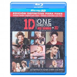 BLURAY 3D One Direction Asi Somos - Envío Gratuito
