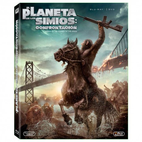 BLURAY PLANETA DE LOS SIMIOS EL CONFRONTACION - Envío Gratuito