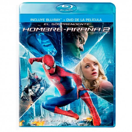 BLURAY EL SORPRENDENTE HOMBRE ARAÑA 2 - Envío Gratuito