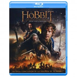 BLURAY EL HOBBIT LA BATALLA DE LOS CINCO EJERCITOS - Envío Gratuito