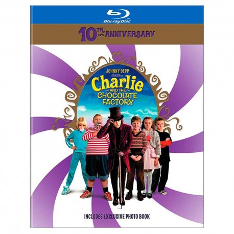 BLURAY Charlie Y La Fabrica De Chocolate - Envío Gratuito