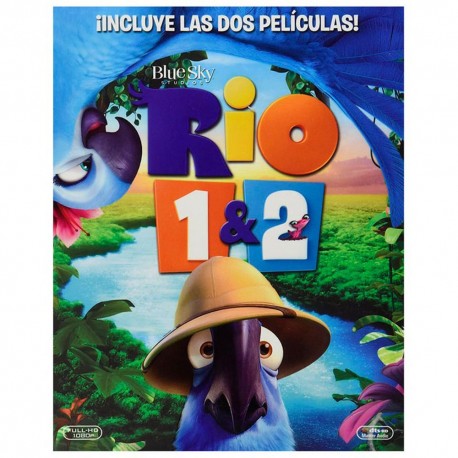 BLURAY RIO 1 Y 2 - Envío Gratuito