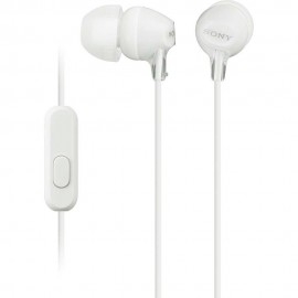 Audífono Interno Sony Blanco MDR EX15AP W - Envío Gratuito