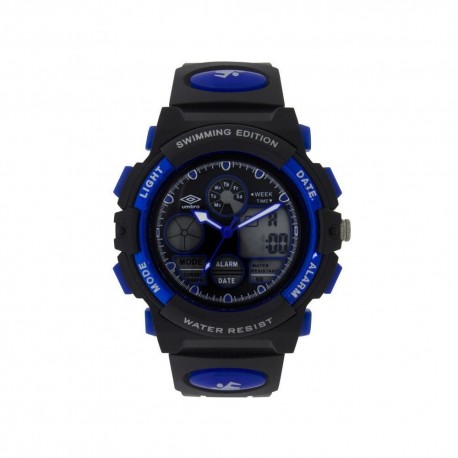 Reloj Umbro para Caballero UMB 053 3 Negro Azul - Envío Gratuito
