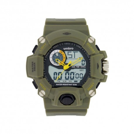 Reloj Umbro para Caballero UMB 052 3 Verde - Envío Gratuito