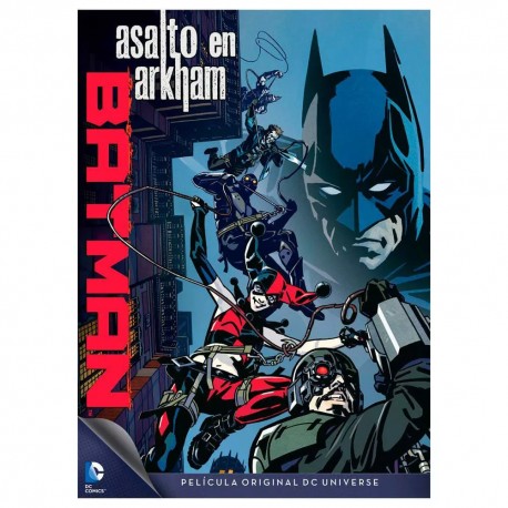 DVD Dcu Batman El Asalto De Arkham - Envío Gratuito