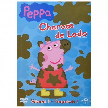 DVD Peppa Pig Brincando en los Charcos de Lodo Volumen 1 Temporada 1 - Envío Gratuito