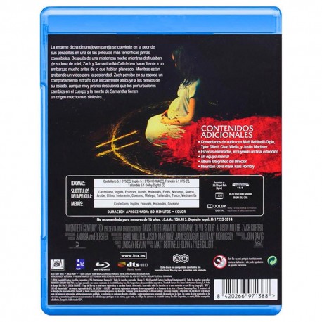 BLURAY Heredero Del Diablo - Envío Gratuito