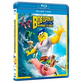 BLURAY BOB ESPONJA UN HEROE FUERA DEL AGUA - Envío Gratuito