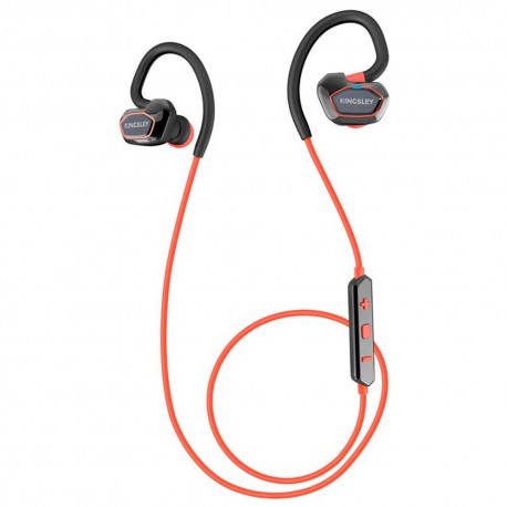 Audífonos Deportivos con Bluetooth Kingsley Rojos - Envío Gratuito