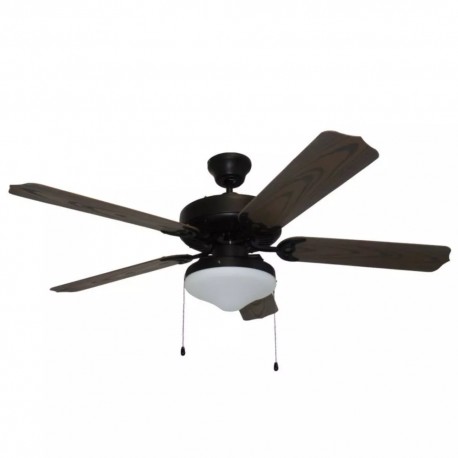 Ventilador de Techo Sin Luz Litex 52 Pulgadas Tabaco - Envío Gratuito