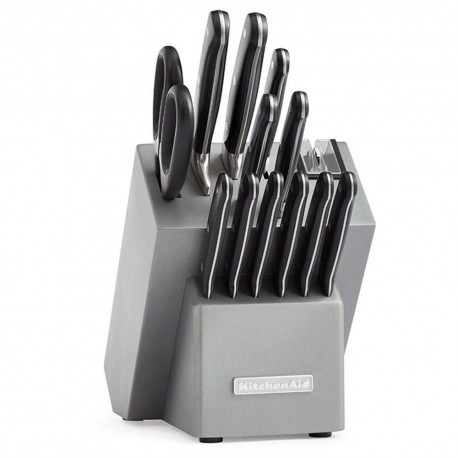 KitchenAid Set Cuchillos KKFTR14SL 14 Piezas - Envío Gratuito