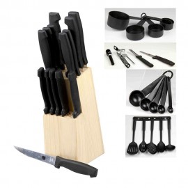 Set de Cuchillos y Utensilios de Cocina HDS 41 pzs - Envío Gratuito