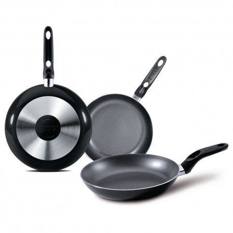 Set de Sartenes Ekco 20 24 30 cm 3 pzs Negro - Envío Gratuito