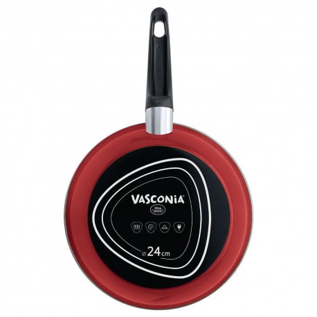 Sartén Elemental Vasconia 24 cm Rojo - Envío Gratuito