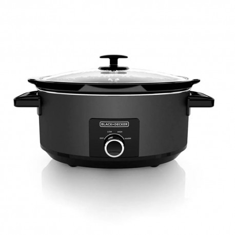 Olla De Lenta Cocción B&D SC4007D Negro - Envío Gratuito