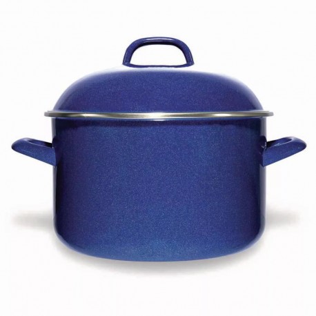 Olla de Acero Vitrificado Vasconia 26 cm Azul - Envío Gratuito