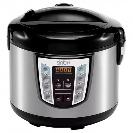 Sinbo Olla Multiusos 4 Litros SCO5037 Acero Negro - Envío Gratuito