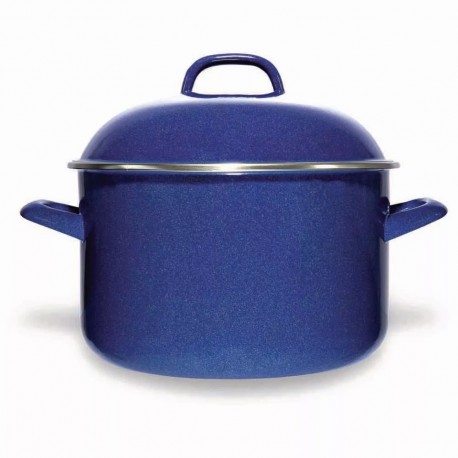 Olla de Acero Vitrificado Vasconia 24 cm Azul - Envío Gratuito