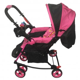 Trendy Kids Carriola Mecedora Rocky Rosa - Envío Gratuito
