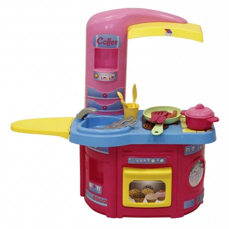 Cocina de Juguete First Chef Rosa - Envío Gratuito