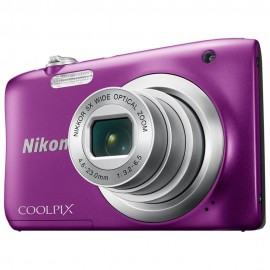 Nikon Cámara Coolpix A100 Púrpura - Envío Gratuito