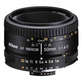Nikon Lente AF Nikkor 50mm f/1.8D - Envío Gratuito