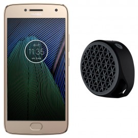 Motorola G5 Plus 32 GB + Bocina Inalámbrica Logitech X50 Bluetooth - Envío Gratuito