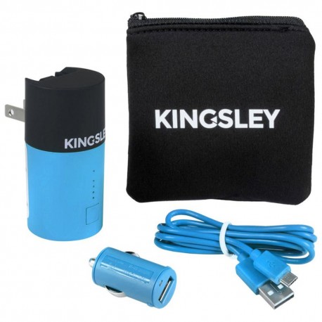 Kit de Cargadores Kingsley Azules - Envío Gratuito