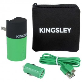 Kit de Cargadores Kingsley Verdes - Envío Gratuito