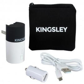 Kit de Cargadores Kingsley Blancos - Envío Gratuito